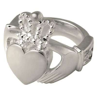 Love Claddagh Cremation Ring III